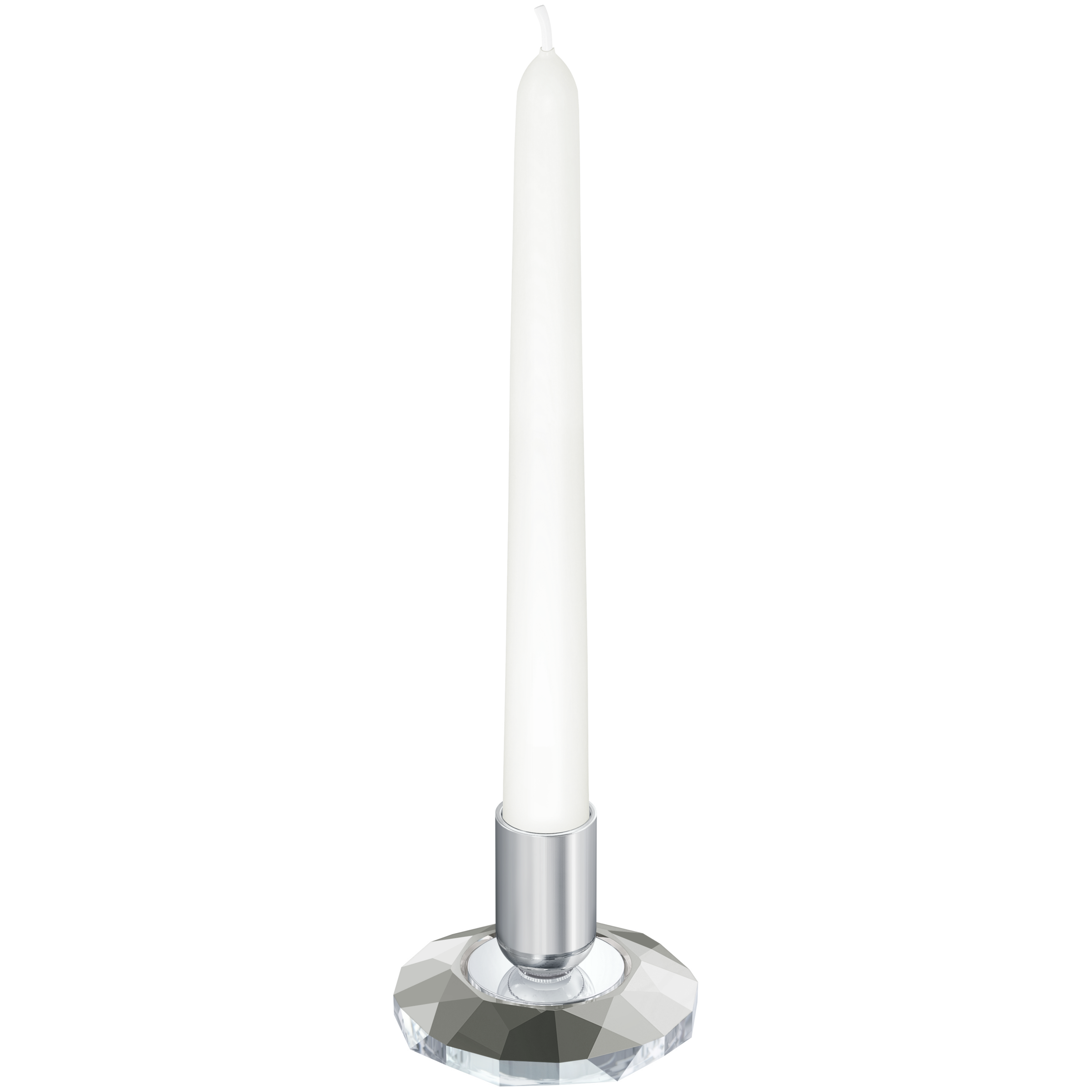ALLURE CANDLEHOLDER, SILVER