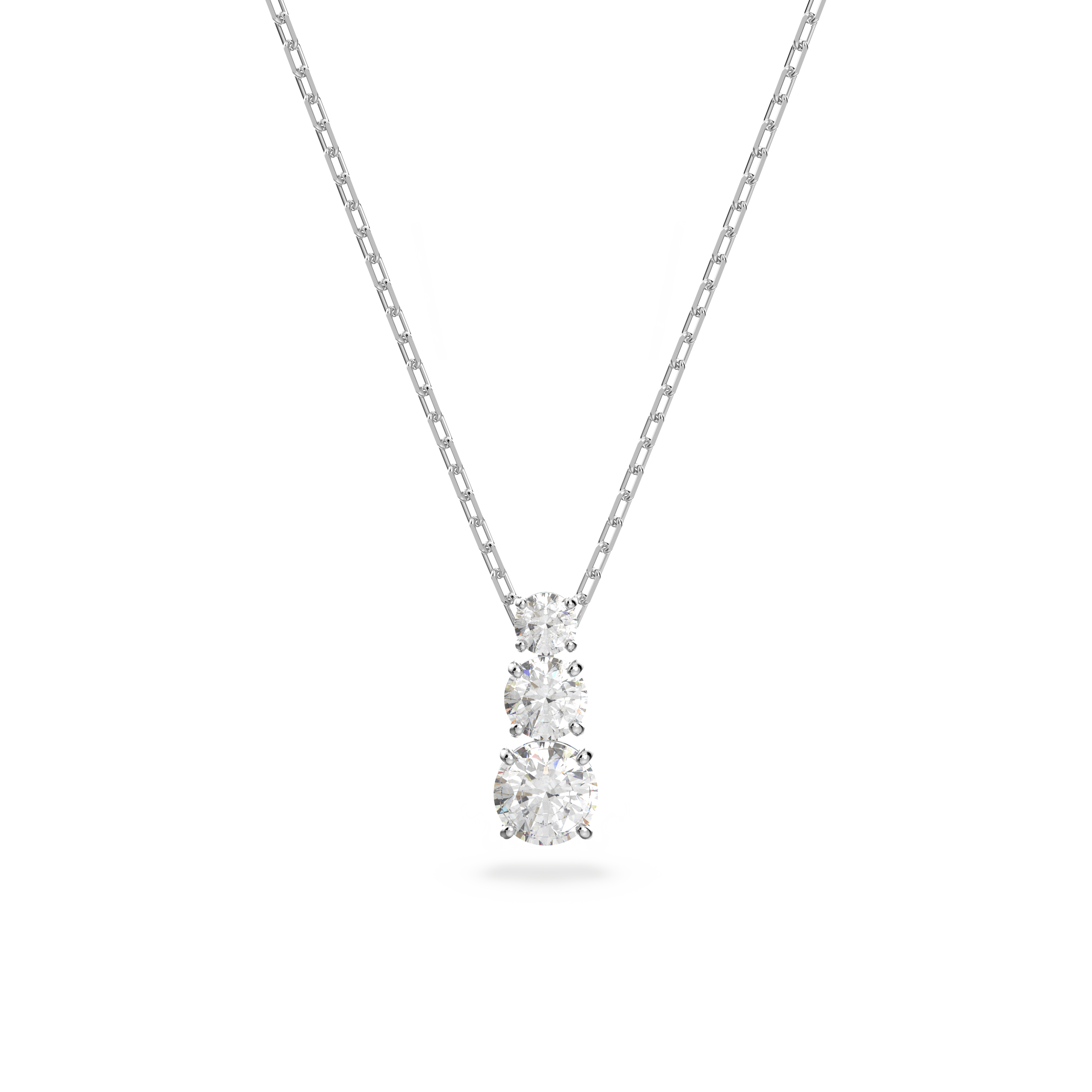 ATTRACT TRILOGY:PENDANT RND CZWH/RHS