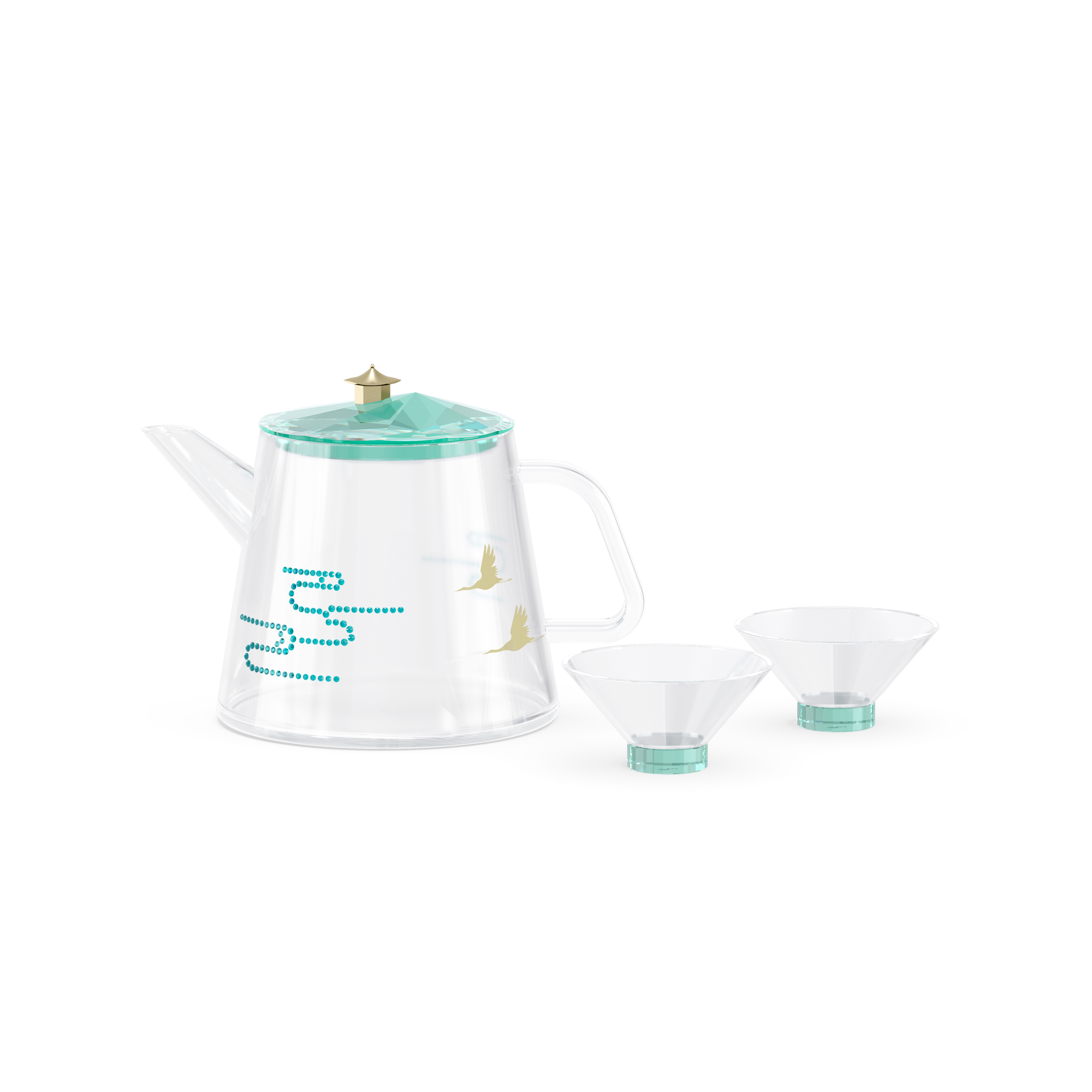 AMONG BLUE MOUNTAINS:TEA SET