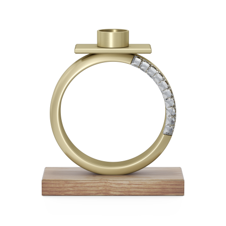 AFRICAN SUNSET:CANDLE HOLDER