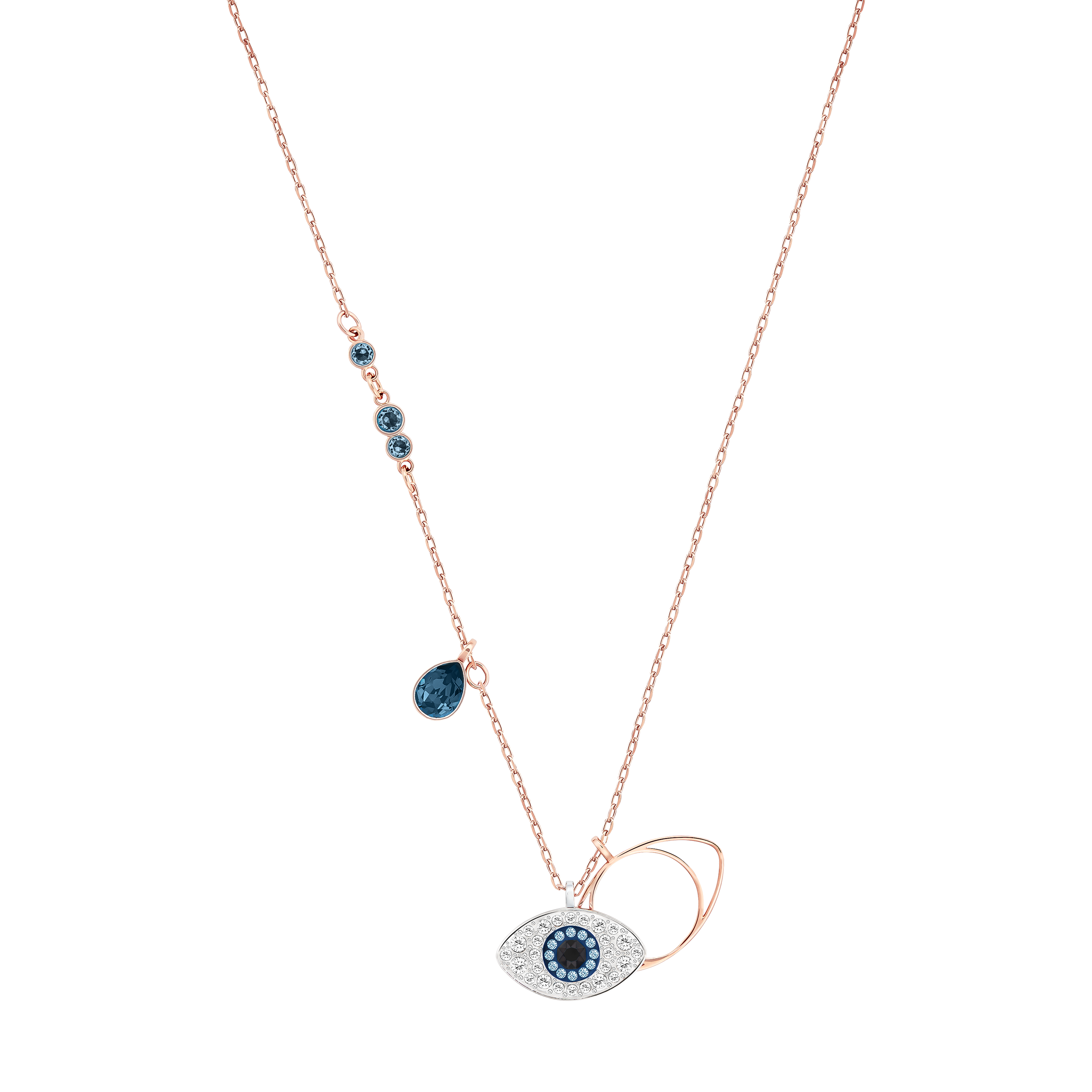 DUO:PENDANT EVIL EYE DMUL/MI