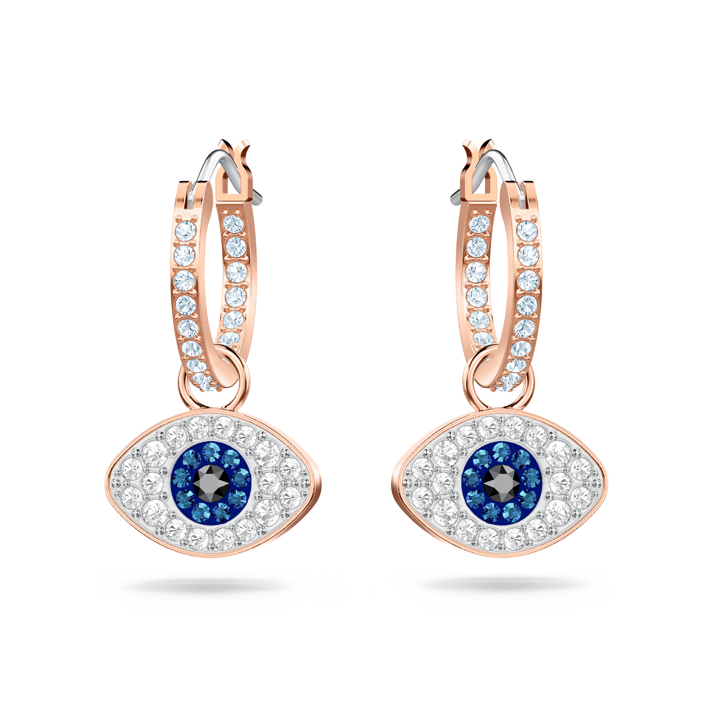 DUO:PE HOOP EVIL EYE DMUL/ROS