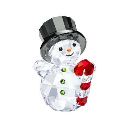 SNOWMAN WITH CANDY CANE