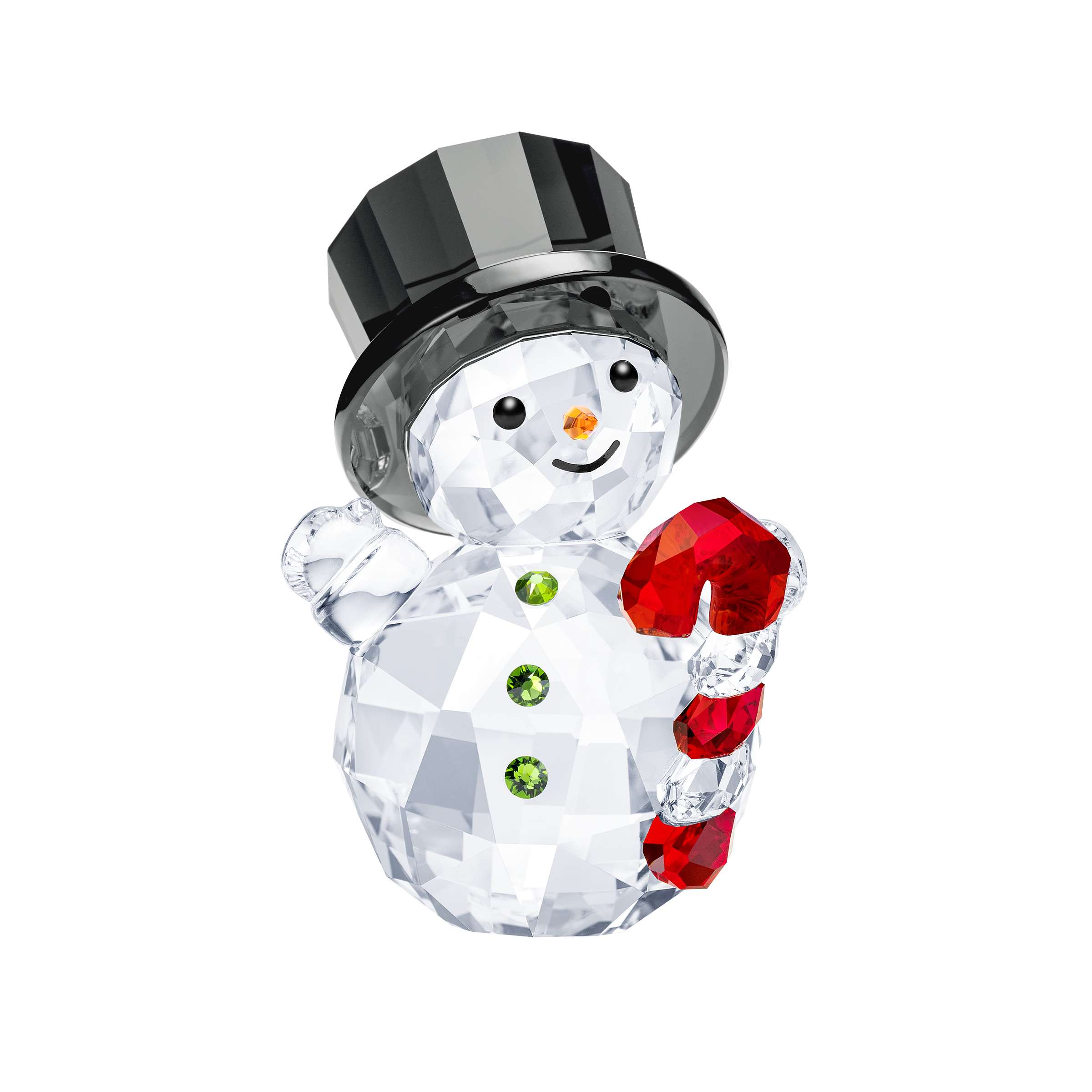SNOWMAN WITH CANDY CANE