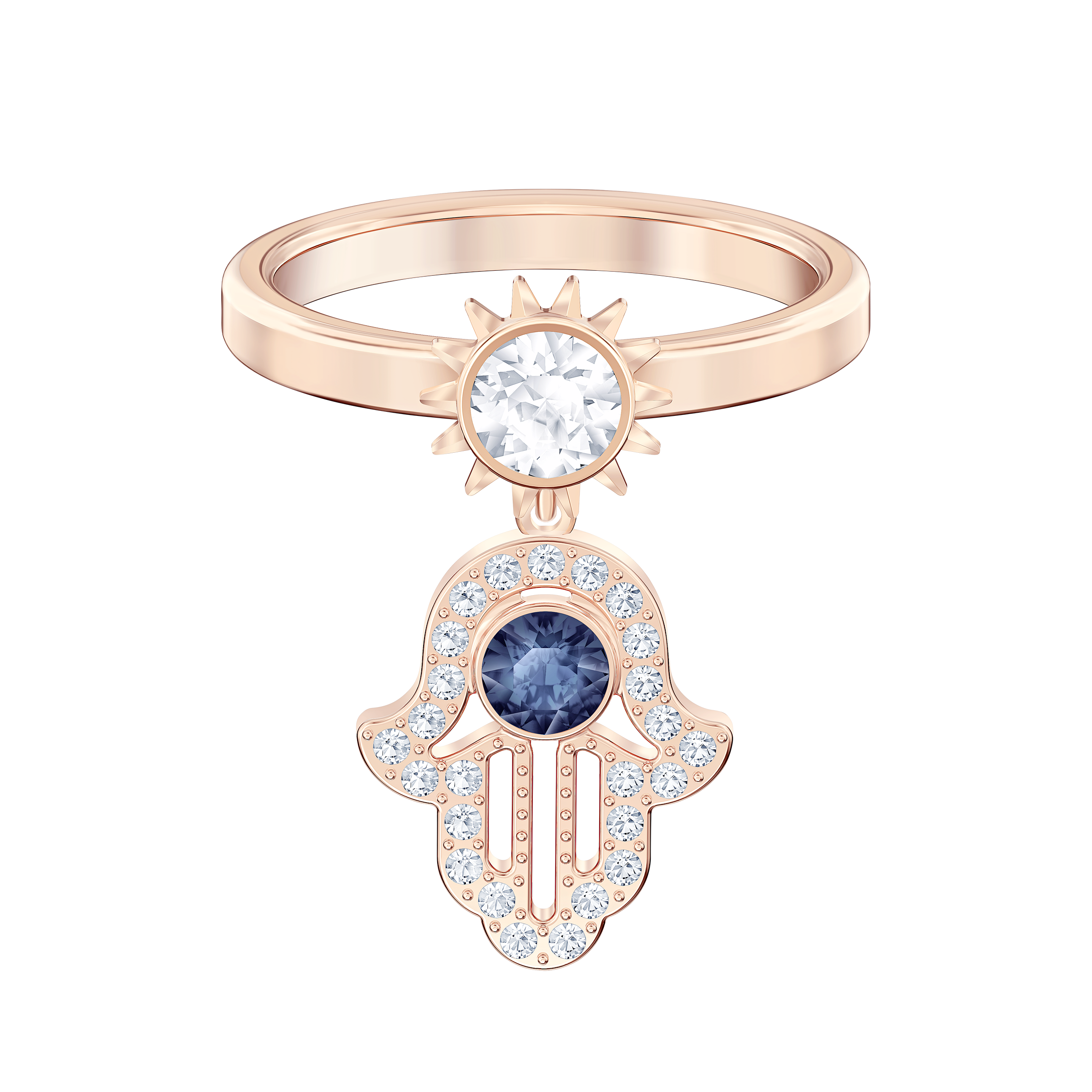 SWA SYMBOL:RING CHARMS MONT/CRY/ROS