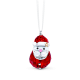 ROCKING SANTA CLAUS ORNAMENT