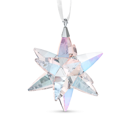 STAR ORNAMENT, SHIMMER, MEDIUM