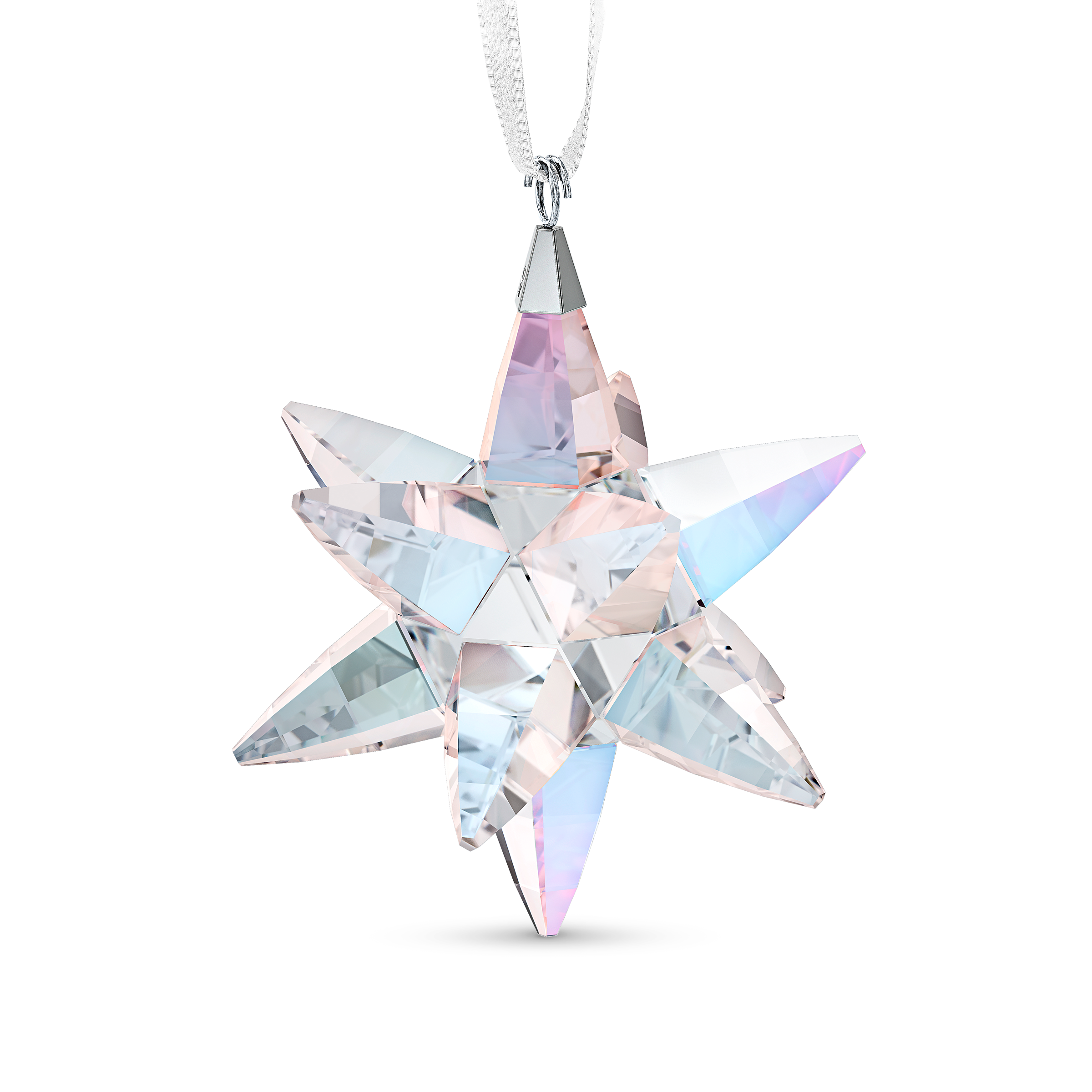 STAR ORNAMENT, SHIMMER, MEDIUM