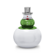 HOLIDAY CHEERS:CANDY BOWL SNOWMAN