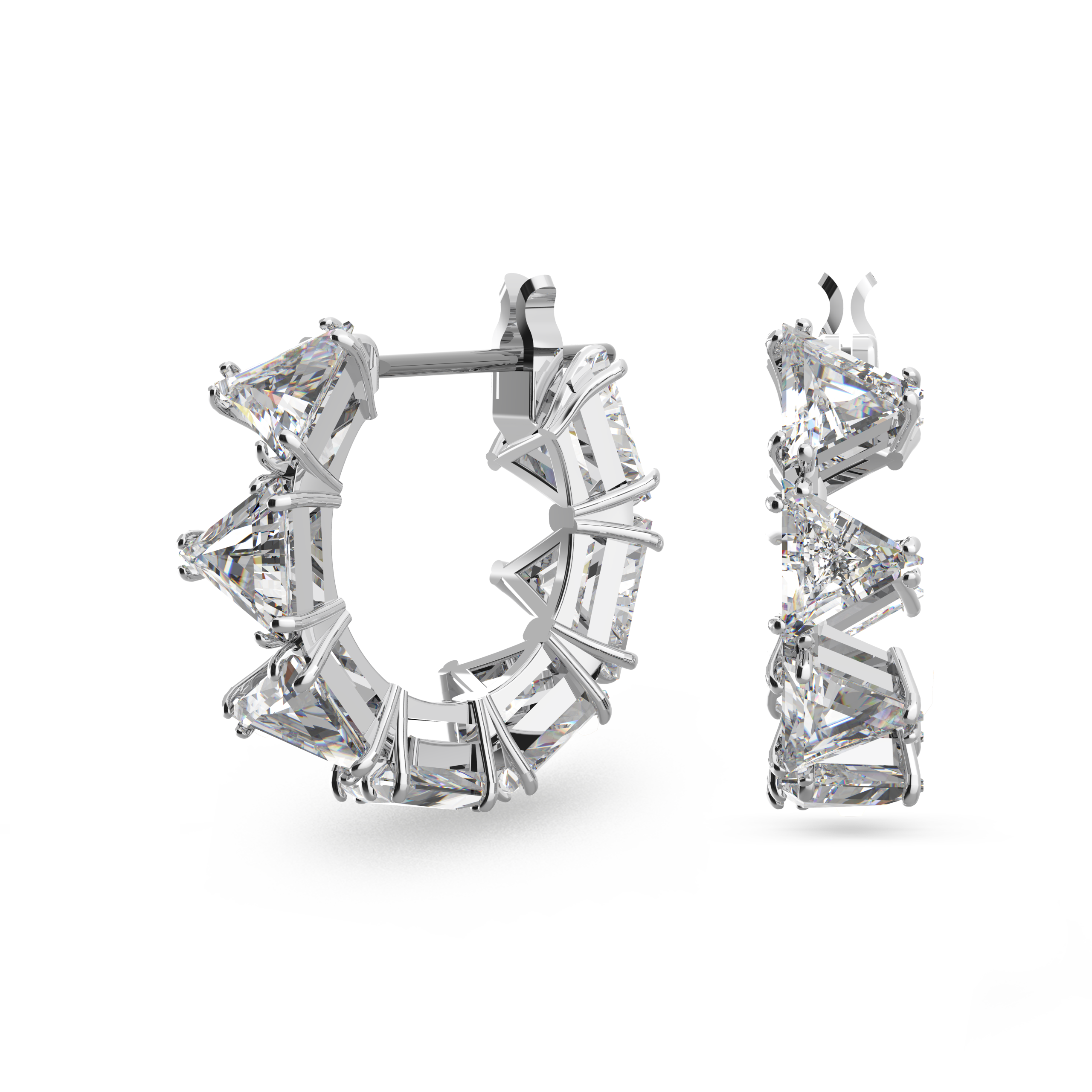 MILLENIA:PE MN HOOP TRIANGLE WHITE/RHS