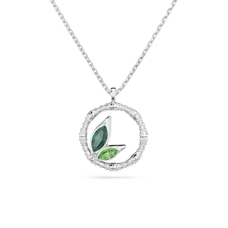 DELLIUM:NECKLACE CIR FANGR/RHS