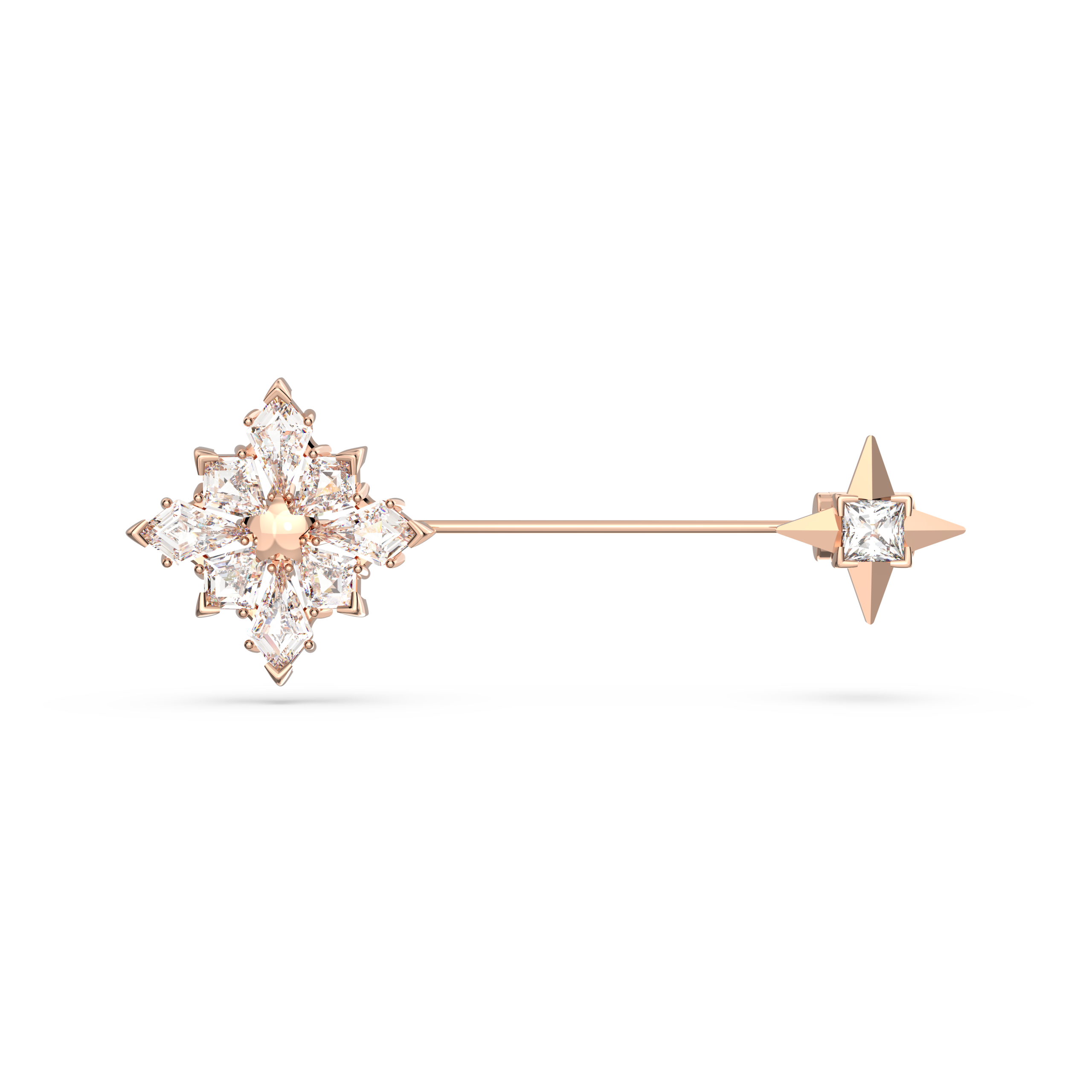 STELLA:BROOCH WHITE/ROS