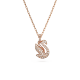SWAN:PEND XXS PENDANT WHI/ROS