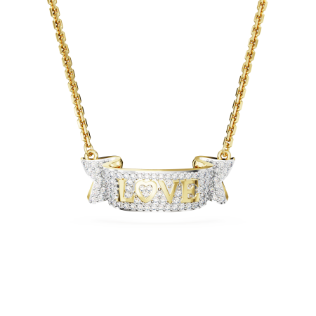 VOLTA:NECKLACE LOVE WHI/GOS