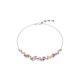 GEMA:NECKLACE MINI FRONTAL PINK/RHS