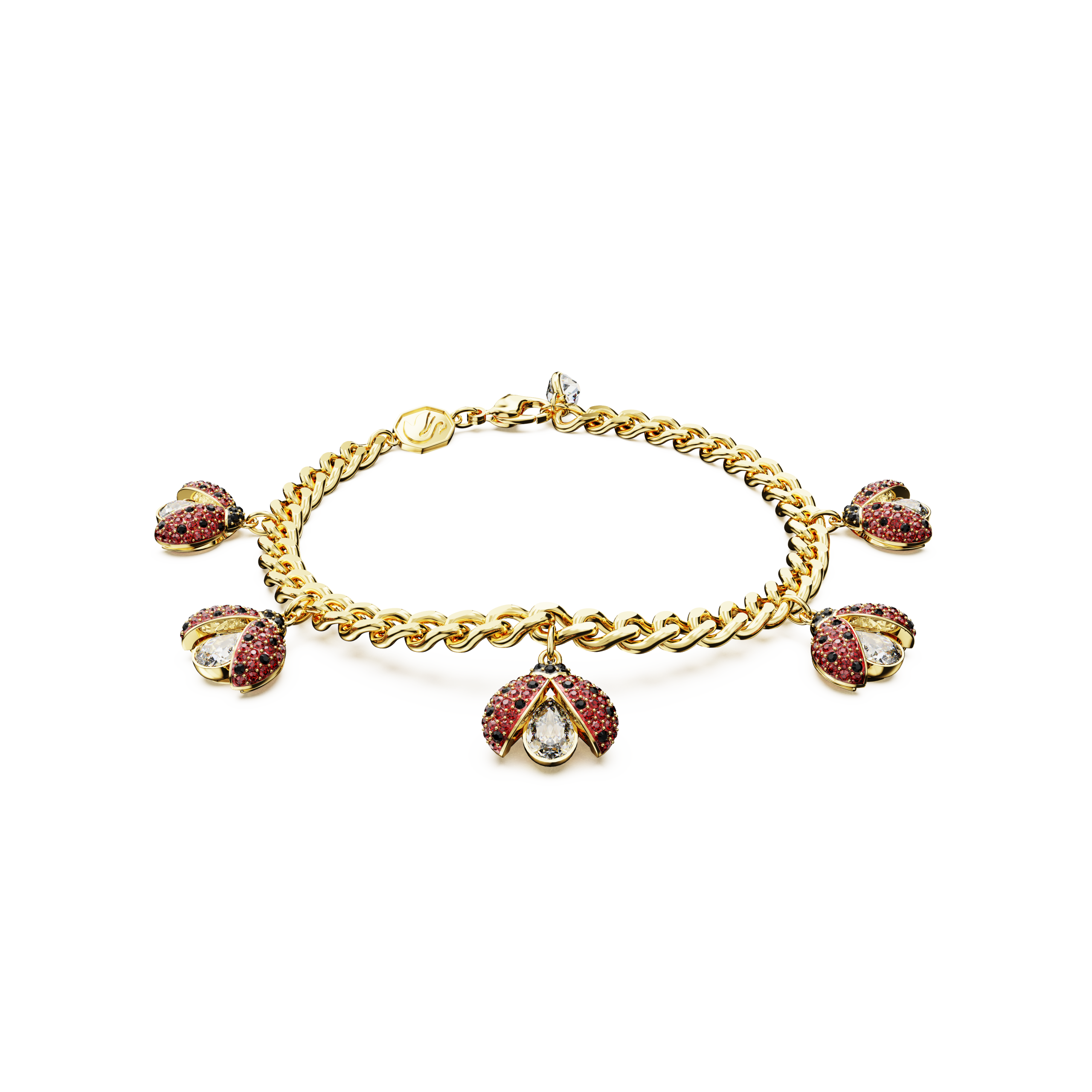 IDYLLIA:BRACELET LADYBUG RED/GOS M