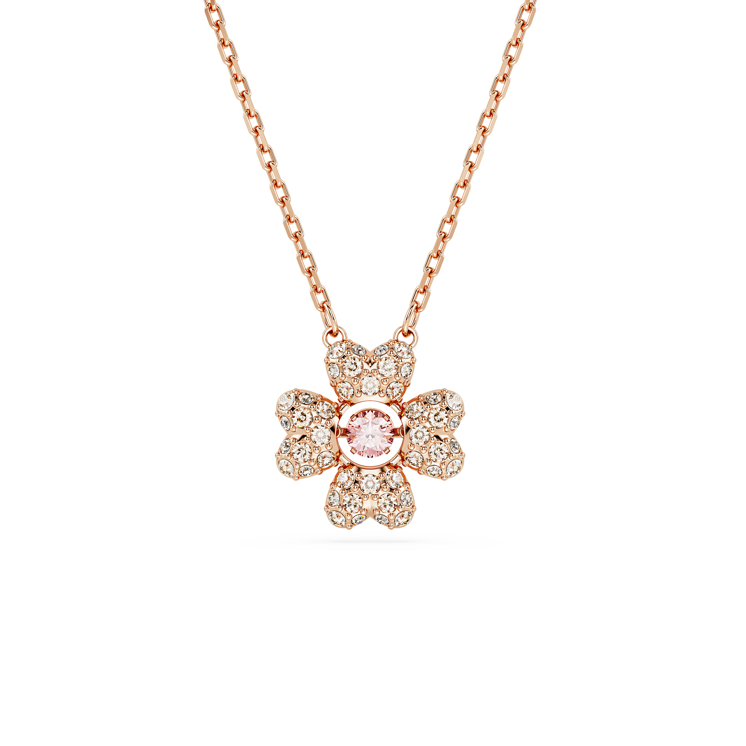 IDYLLIA:PEND CZ CLOVER SILK/ROS