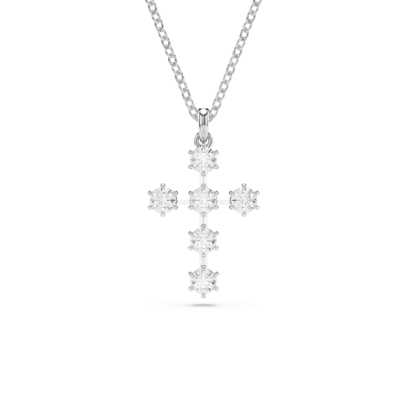 INSIGNE:PEND CROSS_CONSTELLA WHI/RHS