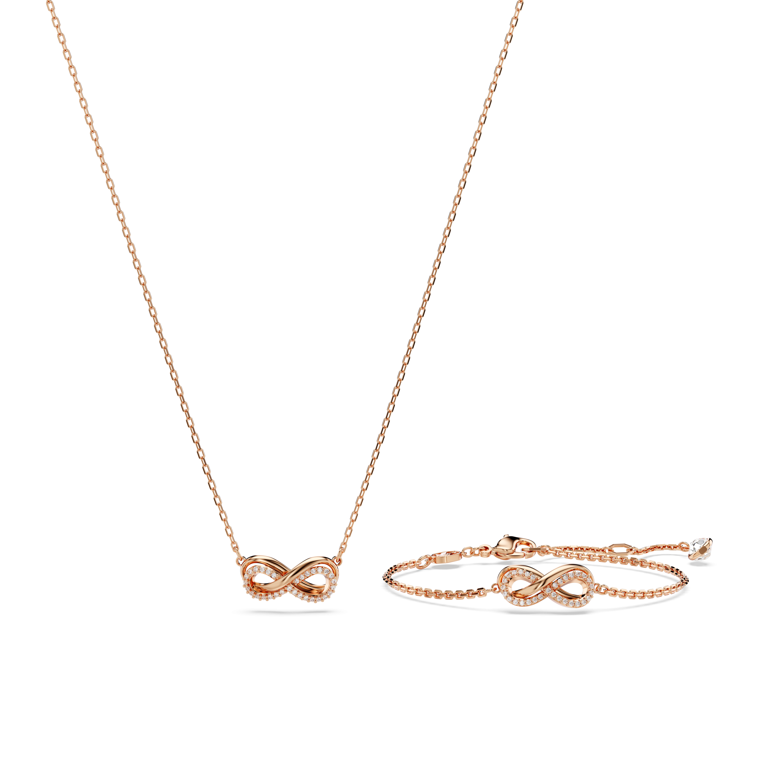 HYPERBOLA:SET PAVE WHITE/ROS