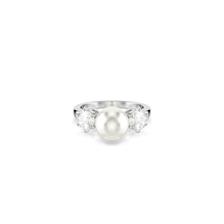 MATRIX:RING 8MM PEARL WHITE/RHS