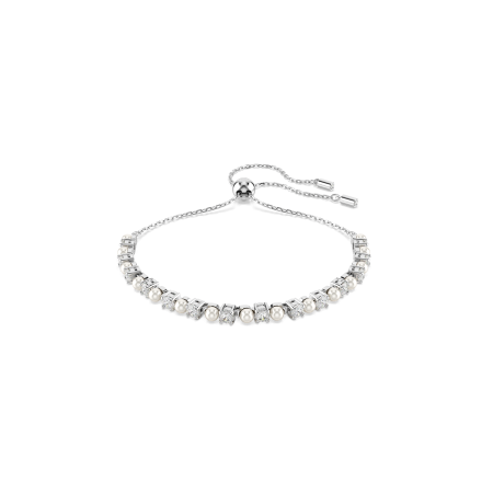 MATRIX:BRACELET 3MM WHITE/RHS M