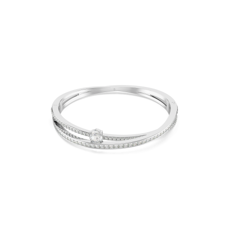 HYPERBOLA:BANGLE DROP WHITE/RHS