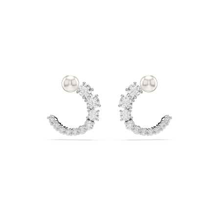 MATRIX:PE STUD CIRCLE WHITE/RHS