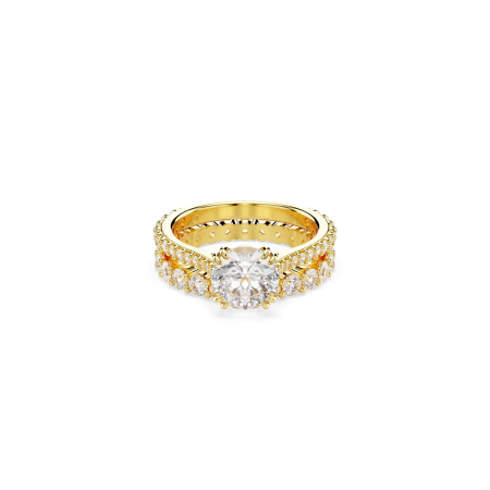 STILLA:RING DOUBLE WHI/GOS