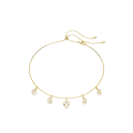 IMBER:NECKLACE DANGLING WHITE/GOS