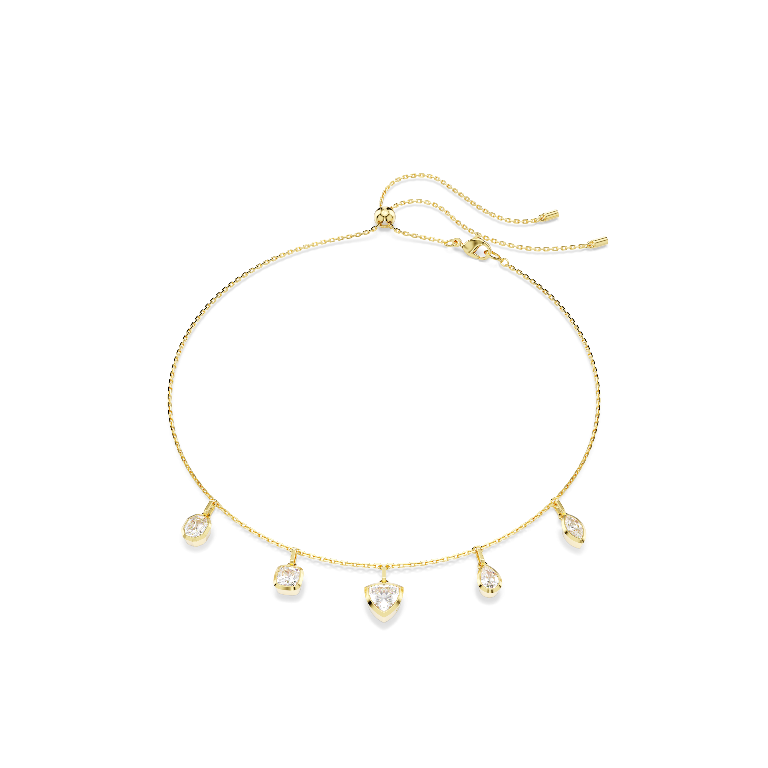 IMBER:NECKLACE DANGLING WHITE/GOS