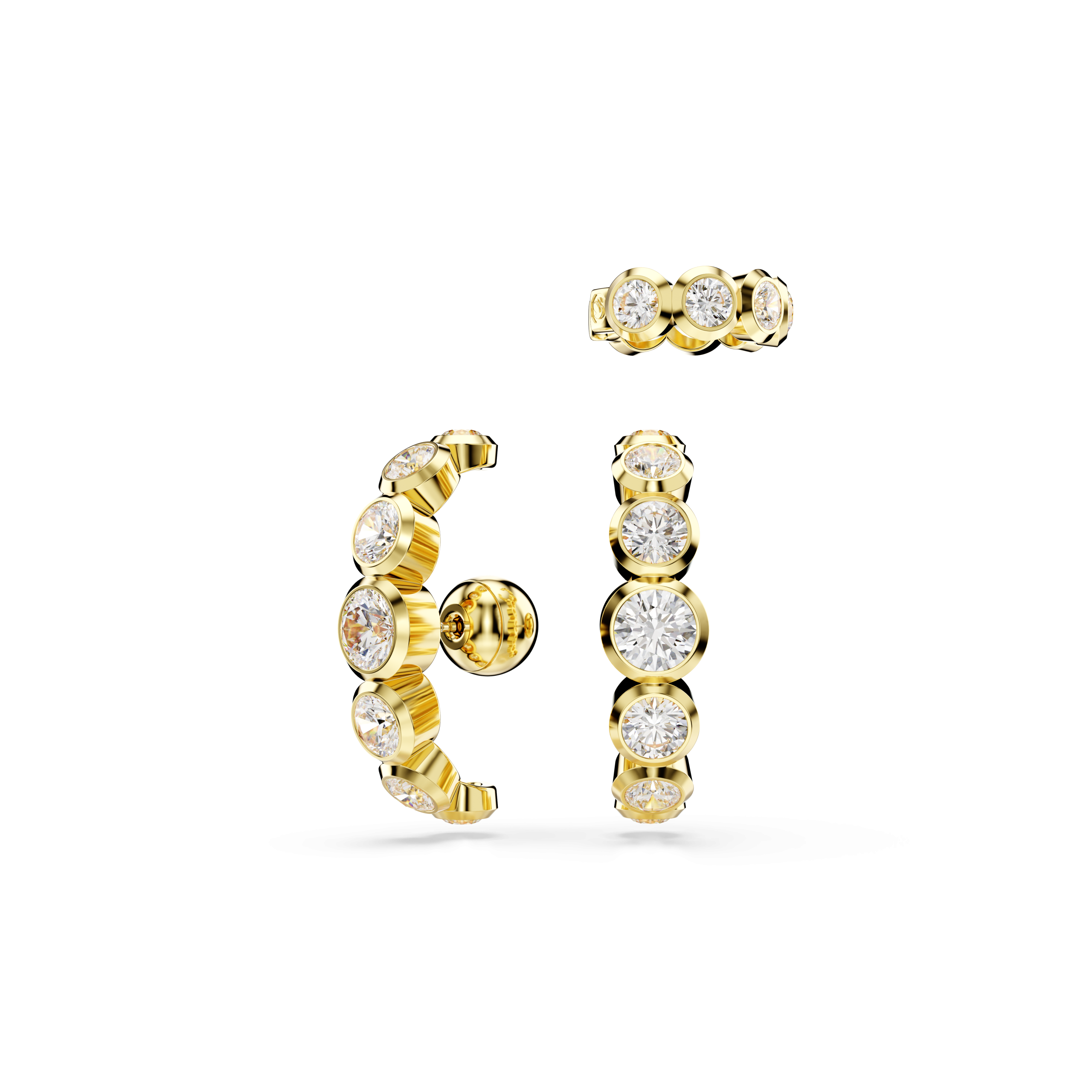 IMBER:PE SET EARCUFF WHITE/GOS