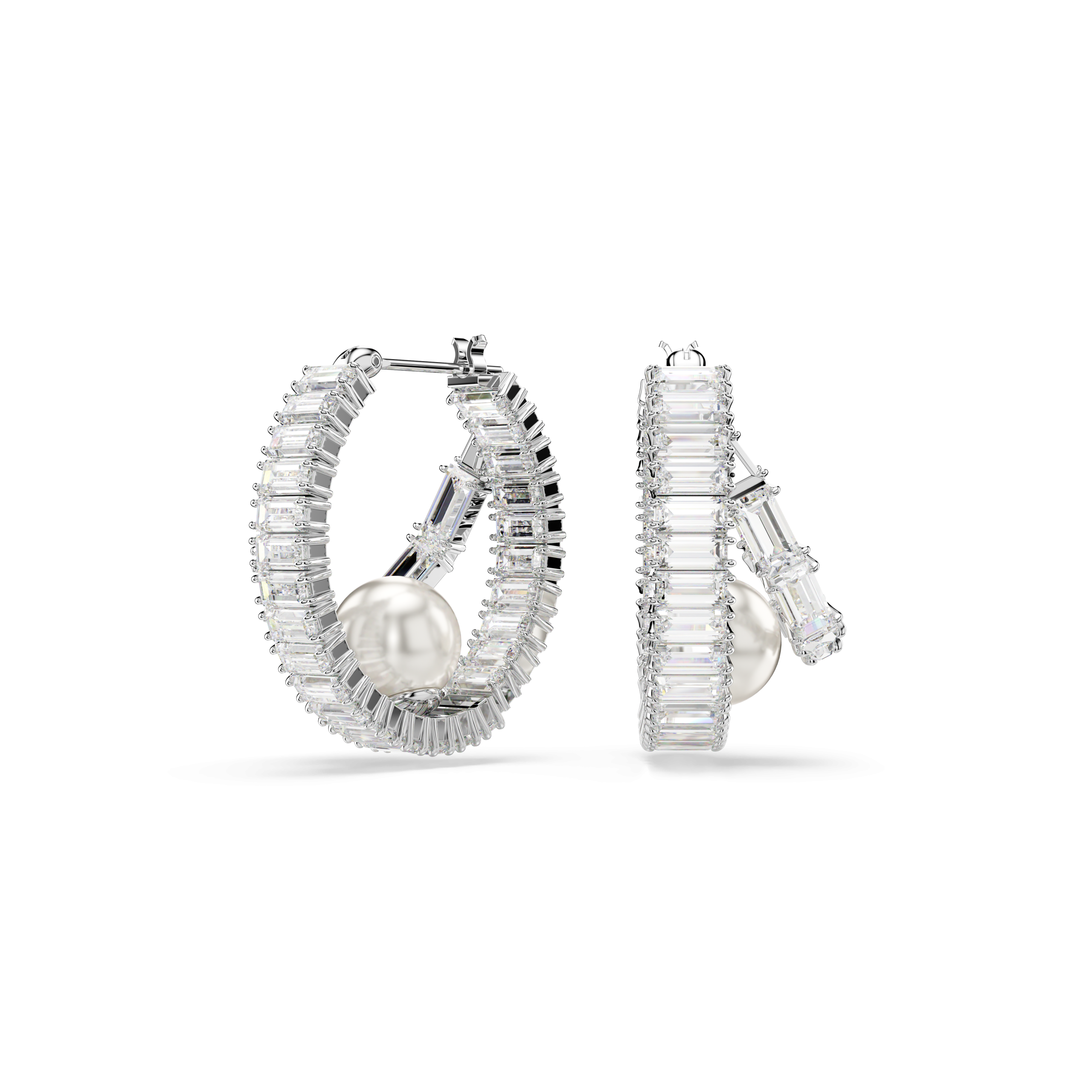 SS25 CAPSULE:PE PRL HOOP WHI/RHS