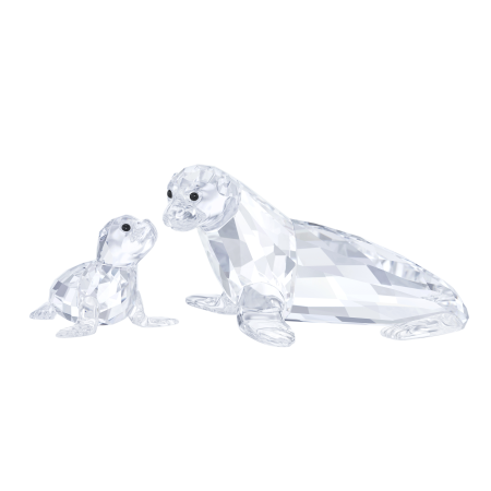 SEA LION MOTHER WITH BABY