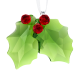 HOLLY ORNAMENT