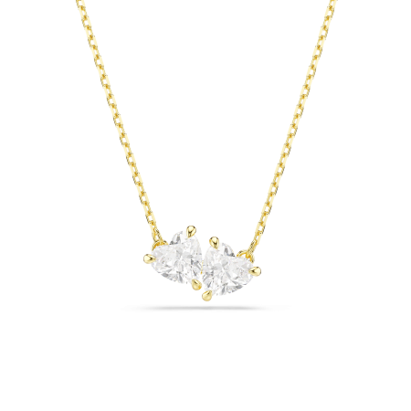 MESMERA:NECKLACE WHITE/GOS
