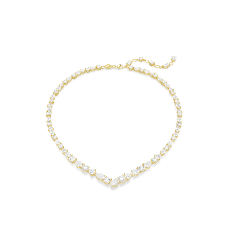 MESMERA:NECKLACE WHITE/GOS