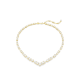 MESMERA:NECKLACE WHITE/GOS